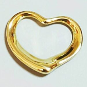 Hallmarked 18K Yellow Gold Tiffany & Co. Heart Shaped Pendant