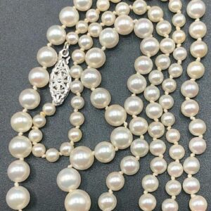 Saltwater Cultured Pearl Necklace - 21 inch